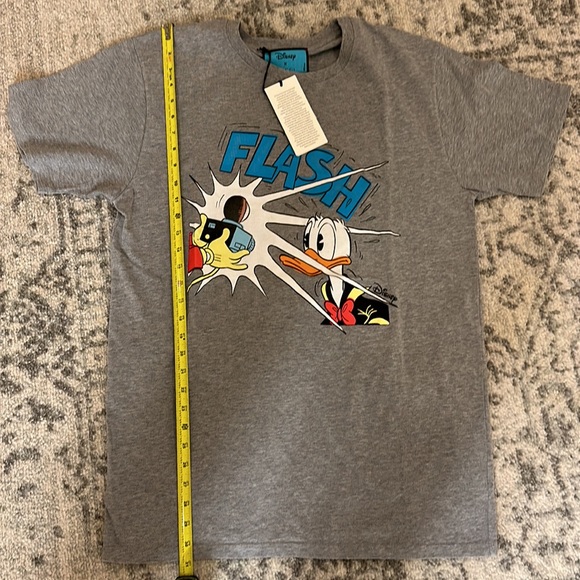 Gucci x Disney Oversized Donald Duck Cotton Gray T-Shirt NEW W TAGS - Picture 4 of 4